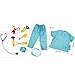 FunsLane Kids Doctor Costume Set Career Role Play with Surgeon Dress Accessories