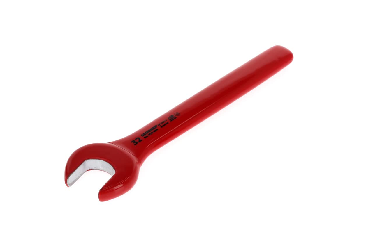 Gedore VDE89432 32 mm VDE Single Open Ended Spanner - Red — image 1