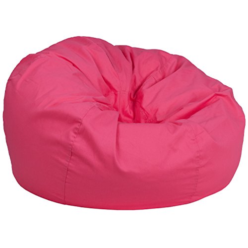 Flash Furniture Oversized Light Pink Dot Bean Bag Chair Buy Online in