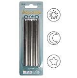 Beadsmith 3 Piece Celestial Punch Set For Stamping Metal 3/16 Inch 5mm