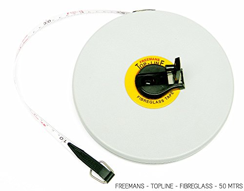 FREEMANS - Topline - Fibreglass - Measuring Tape - 50 Meters X 13 Mm