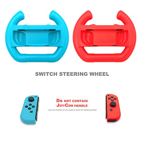 Wheel for Nintendo Switch JoyCon,Steering Wheel for Nintendo Switch