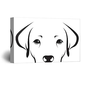 Cute Cat and Dog Home Artwork for Living Room Bedroom