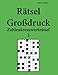 Rätsel Großdruck Zahlenkreuzworträtsel 2 (German Edition) by Anna Lukas