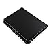 Dragonpad 8-inch Tablet Stand with USB Keyboard - Black PU Leather Carrying Case