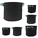 2-Gallon 6-Bag Grow Bag/Aeration Fabric Plant Pots with Green Handles for Potatoes and Plantsthumb 3