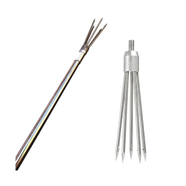 Digi-Hunter-Stainless-Steel-Round-Shaped-5-Tine-Harpoon-Barbed-Salmon-Ice-Fishing-Equipment Digi-Hunter-Stainless-Steel-Round-Shaped-5-Tine-Harpoon-Barbed-Salmon-Ice-Fishing-Equipment