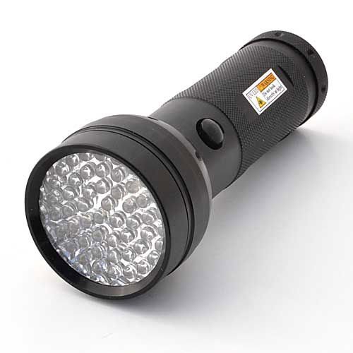 LEDwholesalers 51-LED Blacklight Flashlight 7202UV395