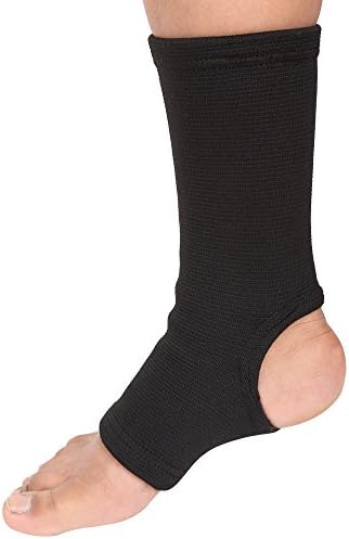 Ankle Brace, Mahavir Surgical Breathable Ankle Support with Anti-Bacterial Fabric, Compression Ankle Wrap for Sports Protect, Ankle Sprain, Plantar Fasciitis, Injury Recovery, One Size Fits All (2 Pieces)