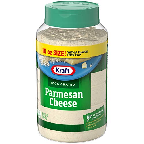 2 Kraft+Parmesan+16+Ounce+Plastic+Canister