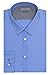 Calvin Klein Men's Stretch Xtreme Slim Fit Solid Point Collar Dress Shirt, Blue Ice, 16