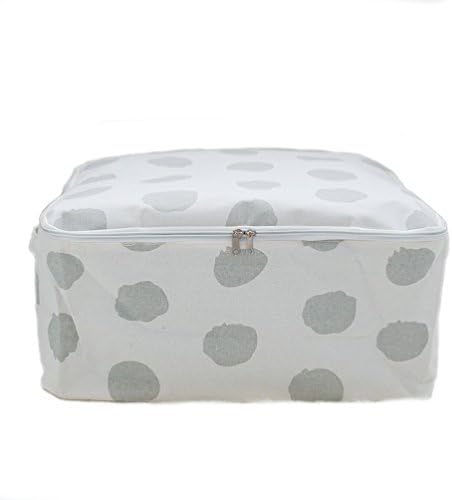 Orino Anti-mold, Breathable Material Clothes, Blanket, Cotton quilts storage bags Foldable Polyester Fabric Storage Bin Basket Containers With Handles Organizer