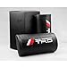 Free Shipping!!2pcs Auto Toyota TRD Air Hole Carbon Fiber Car Seat Neck Rest Belt & Headrest Pads Pillow Car Pillow Automobile Repacking