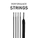 StringKing (1-Pack) Lacrosse Performance Strings Black STK-Strings-BLK-1P