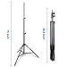 EMART Light Stand, 6.2 ft Photography Stands for Photo Video Studio, Background, HTC Vive, Softbox, Reflector, etc. (1 Pack)