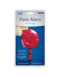 Sabre Ancianos pánico alarma inalámbrica con Loud 120 db sirena y luz LED DIY Fácil Instalación
