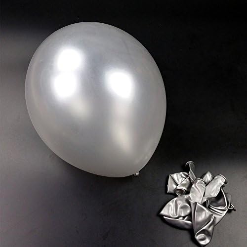 12 Inch 2.8g Silver Pearl Balloons 50 pcs/ lot Latex round balloons Wedding Birthday party kids toys