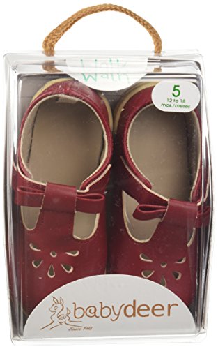 Baby Deer Girls' 0006084 Mary Jane Flat, Red, 8 Child US Toddler