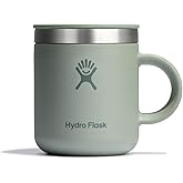 Hydro Flask Coffee Mug – Insulated Stainless Steel, Non Spill, Leak Resistant Travel Mug 6 Oz Tonal Agave
