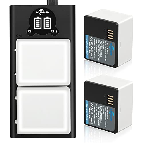 KUNLUN 2-Pack Rechargeable Batteries Compatible with Arlo Pro - Main Image