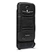 i-Blason Samsung Galaxy S4 Active (i9295 Water Resistant Version) Prime Series Dual Layer Holster Case with Kickstand and Locking Belt Swivel Clip (Black)