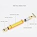 Waterproof Pulse Beauty Bar 24K Golden T Shape Firming Facial Roller Massager Skin Care Roller Body Firming Massager (24k golden beauty bar)