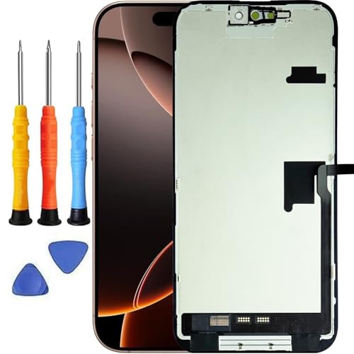 Tefnkiee for iPhone 16 Pro Max Screen Replacement for iPhone 16 pro max Screen Replacement for iPhone 16 Pro Max LCD Display digitizer Touch Screen with Tools A3084 A3295 A3297 A3296
