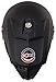 Core Helmets MX-1 Off-Road Helmet (Flat Black, Large)