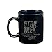 Vandor Star Trek Enterprise 12 oz Ceramic Mug, Black
