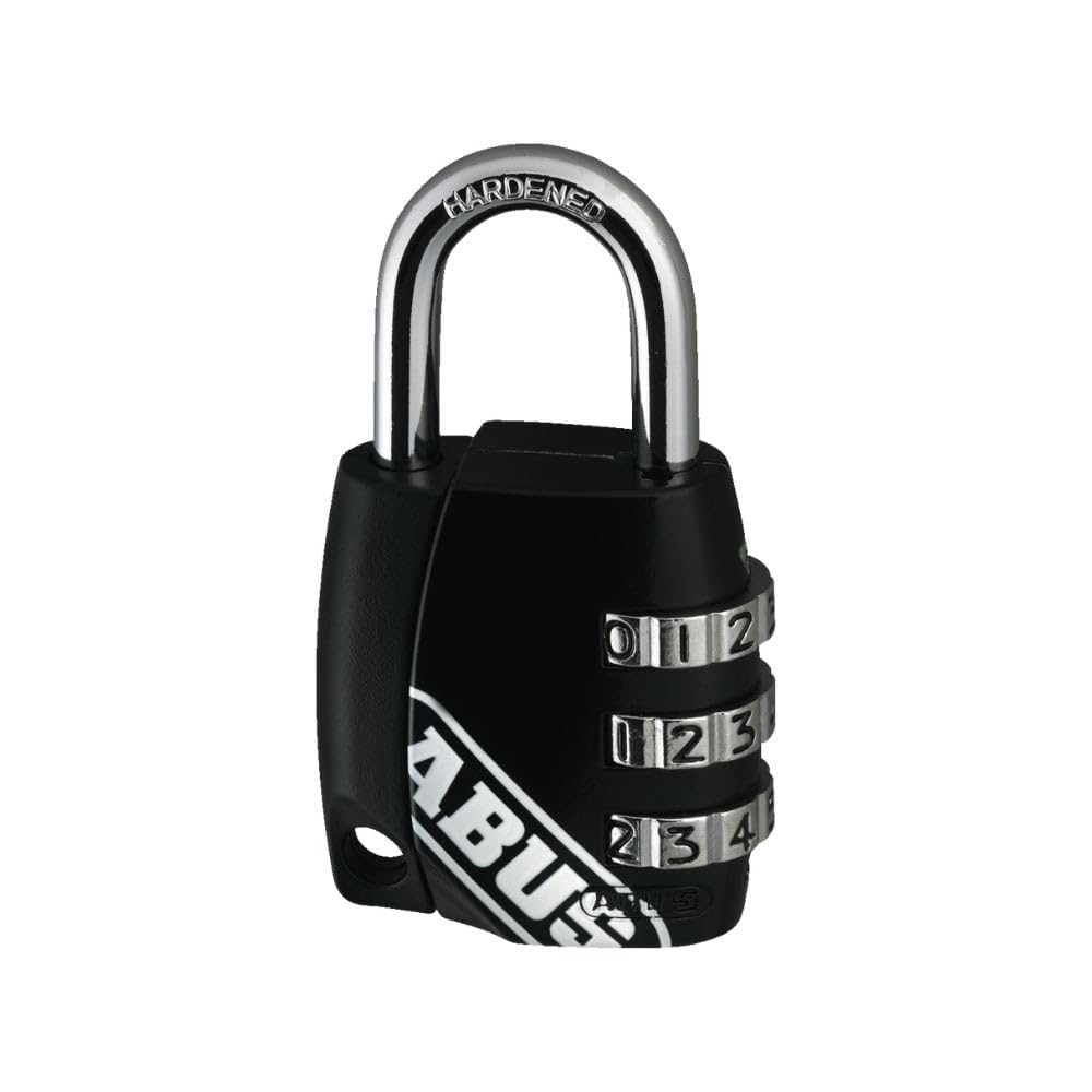 ABUS 53517 Die Cast Combination Padlock - Black