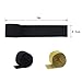 Coceca 12 Rolls Crepe Paper Streamers Gold and Black for Various Birthday Party Wedding Festival Party Decorations