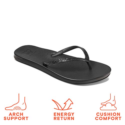Reef Women's Sandals, Cushion Stargazer, Black, 5 Pricepulse