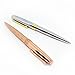 Rose Gold and Silver Ballpoint Pens For Women - Fancy Executive Writing Pen Gift Set, Black Ink