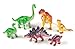 Learning Resources Jumbo Dinosaurs I Mommas and Babies I T-Rex, Stegosaurus, and Brachiosaurus, 6 Animals, multi-color