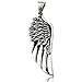Jstyle Stainless Steel Wing Necklace Pendant Necklace for Men 24 Inch