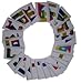 Block Imitation: 25 Laminated Flash Cards for ABA, VBA, ABLLS-R Autism Therapy