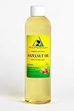 Hazelnut Oil Organic Carrier Cold Pressed 100% Pure 8 oz