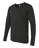 Bella Canvas Men's Tri-Blend Long-Sleeve V-Neck Tee