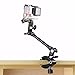 OCTO MOUNTS - 360-degree Adjustable Desktop or Guitar Mic Bass Drum Keyboard Music Stand Mount with Remote Shutter for Smartphones. Compatible with iPhone, GoPro,Samsung, Android and Action Cameras.