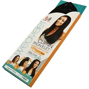 Image of Bobbi Boss Clip-in Weavelet Straight 20" #1B