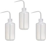 Vidillo 3 Pack 250ml Squeeze Bottle with Narrow Mouth Plastic Water Condiment view 1