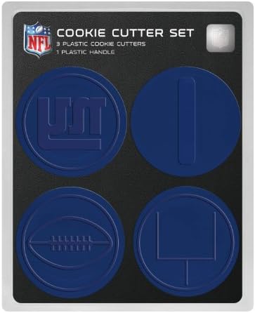 NFL New York Giants Officially Licensed Set of Cookie Cutters