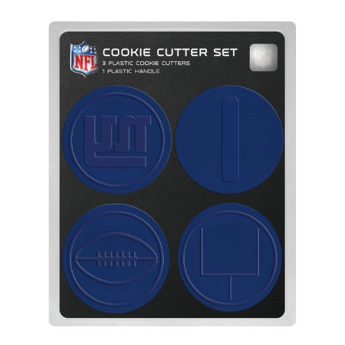 NFL New York Giants Officially Licensed Set of Cookie Cutters