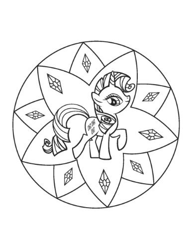 My Little Pony Mandala