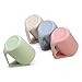Superelead 4PCS Multicolor Wheat Straw Biodegradable 13.5Ooz Unbreakable Drink Cup Tumblers for Water, Coffee, Tea, Milk, Juice