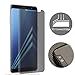 [2-Pack] PULEN Screen Protector Compatible with Samsung Galaxy A8 2018,[Privacy Protection] [Scratch Resistance][Anti-Fingerprint] [No-Bubble] Clear Privacy Protector Film