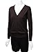 MBJ WSK780 Womens Keep It Classic V Neck Cardigan XL Brown