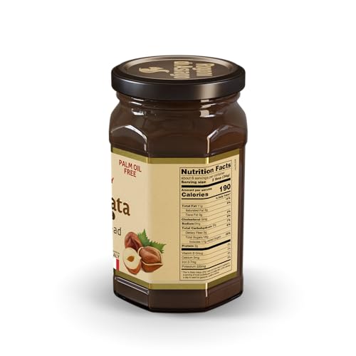 NOCCIOLATA, HAZELNUT SPREAD DAIRY FREE ORGANIC, 8.82 OUNCE