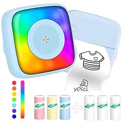 Sticker Printer Print Pod with 6 Rolls Sticker