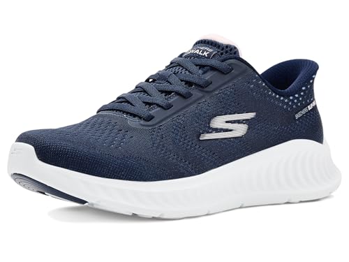Donna Go Walk Now Khloe Slip-In ALLENATRICE, Navy Textile/White Trim, 37.5 EU